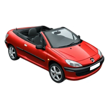 peugeot 206 CC sticker