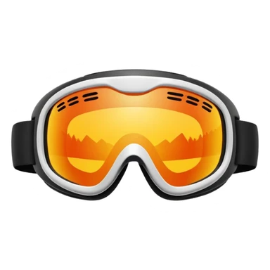 ski goggles sticker
