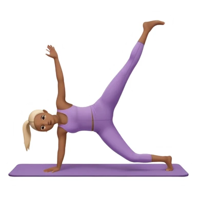 My emoji Pilates’s sticker