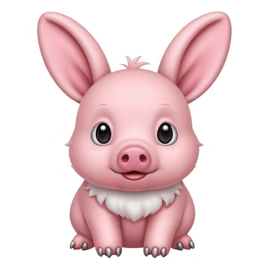 Can you do a mix of a bunny and a pig sticker