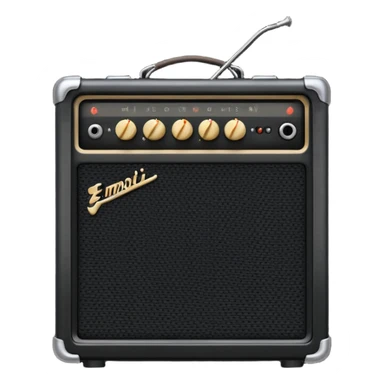 electric guitar amplifier sticker