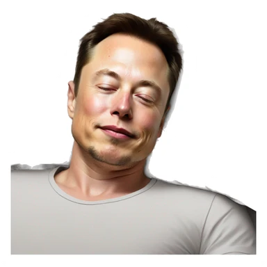 Elon musk sleep sticker