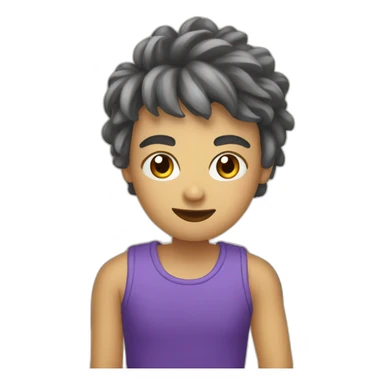 Michou Who makes a vlog sticker