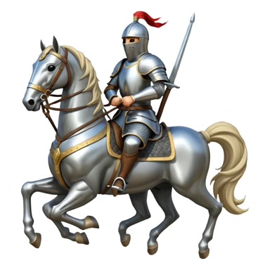 Medieval Cavalry sticker