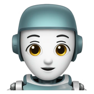 AI Korea robot sticker