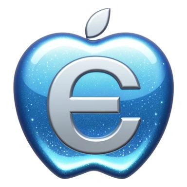 glitter white symbol bank sticker