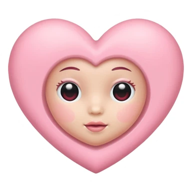 Baby pink geart sticker