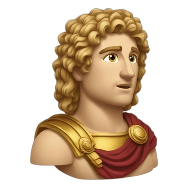 Alexander the great sticker