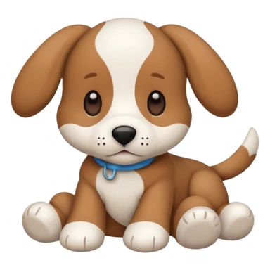 puppy dog toy sticker