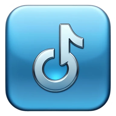 Tiktok blue tick sticker