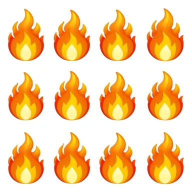mirco steps of fire sticker