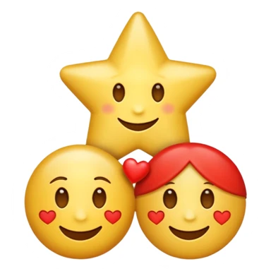 I want a single combined emoji “logo” rather than separate emojis. Since emojis themselves are separate characters, the closest we can do is stack them visually into one line or use zero-width joiners (ZWJ) for some emojis sticker