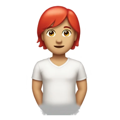 The red 100 regular emoji but make it say 60 instead sticker