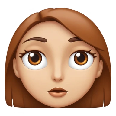 Admiring eyes with love sticker