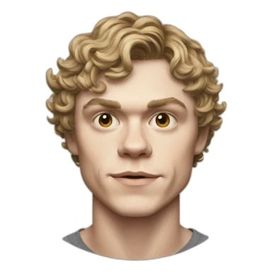 Evan peters sticker