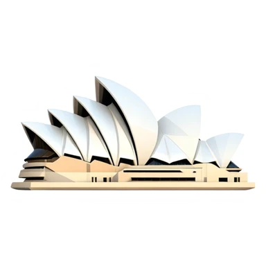 sidney opera building sticker