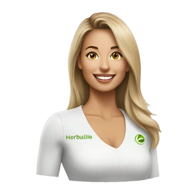 herbalife woman sticker