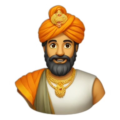 Shivaji maharaj sticker