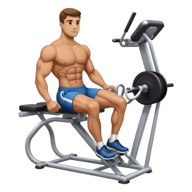 male hip-abduction-machine sticker