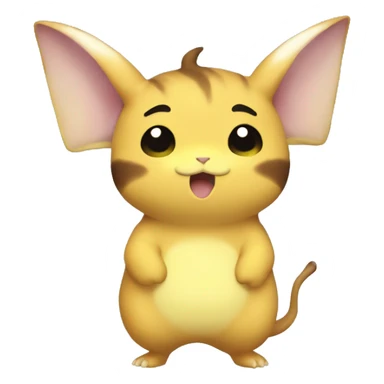 Fat gay raichu sticker