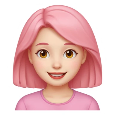 “Emoji girl, soft girl aesthetic sticker