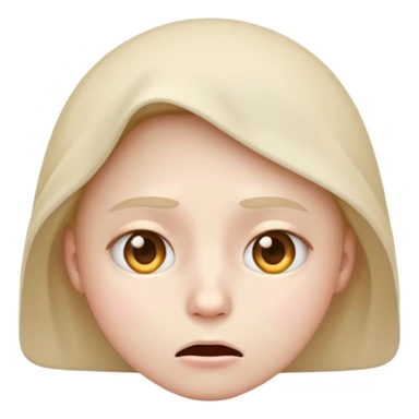 Cold and heart face emoji sticker