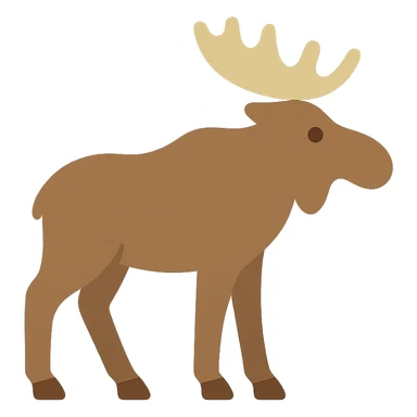 Moose sticker