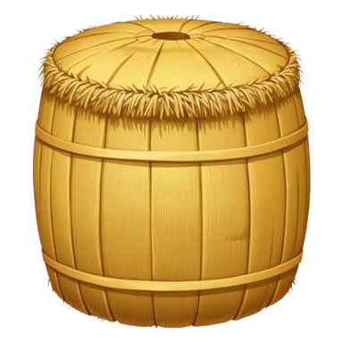 Hay bale ride sticker