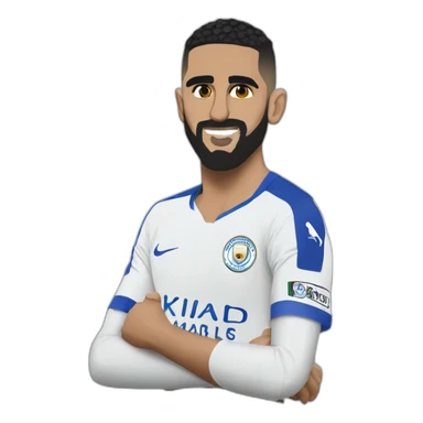 Riyad mahrez sticker