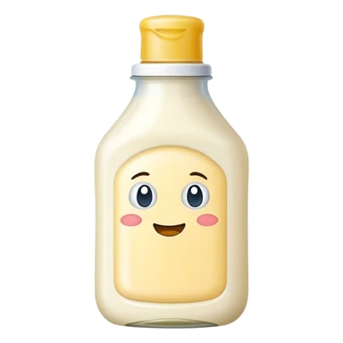 mayonnaise bottle sticker