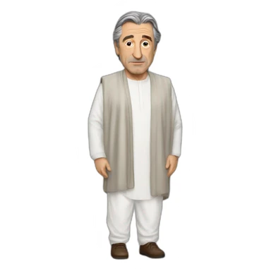 Robert De Niro arabic clothes sticker