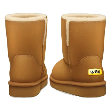 A pair of uggs sticker