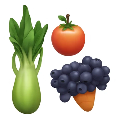 fruits légumes sticker