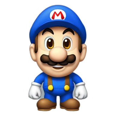 Super mario vector Illustration sticker