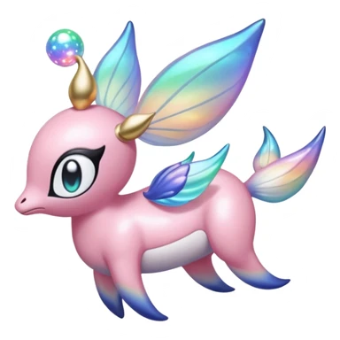 Meloetta-Kirby-Cresselia-Palkia-Fakémon-creature-hybrid sticker