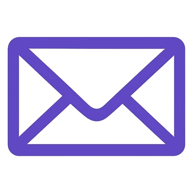 purple envelope sticker