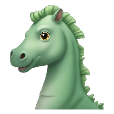 hippocampe sticker