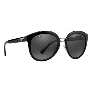Black Prada sunglasses sticker