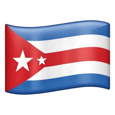 cuban flag sticker