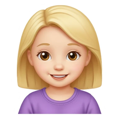 Cute girl baby cute sticker