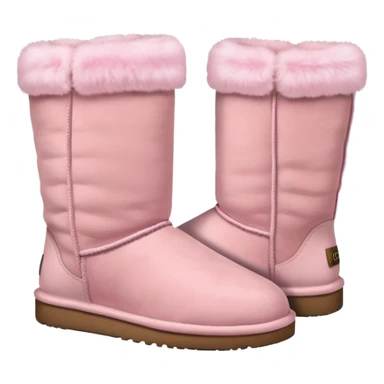 light Pink uggs sticker