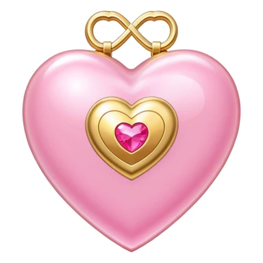 sailor moon miracle romance compact heart sticker