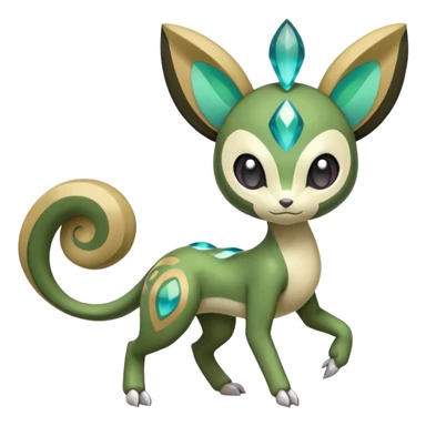 Meloetta-Inteleon-Gabite-Trico-Pokémon-Fakémon-fusion-hybrid-creature sticker
