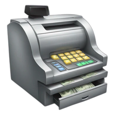 open-cash-register sticker