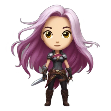 katarina from league of legends sticker