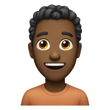 small awkward smile sticker