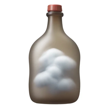 a borotalco bottle surrounded by fog sticker