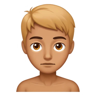 A bittersweet face sticker