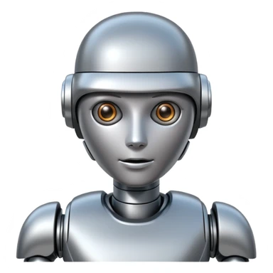 artificial Inteligence robot sticker
