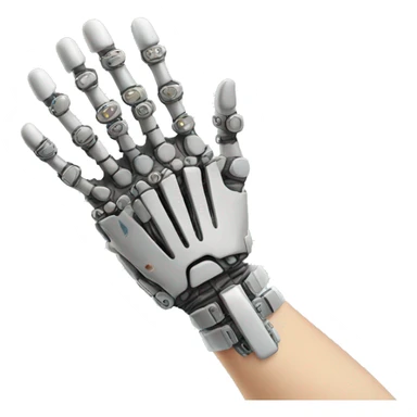 bionic hand sticker